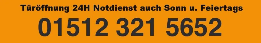 Kontakt Banner vom Schlüsseldienst Filderstadt 